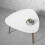 Noa and Nani Malme Extra Large Side Table in Classic White and Natural Pine 2