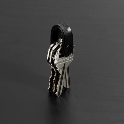 KeySmart KeySmart Mini Keyring Key Organiser Holder Black 2