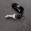 KeySmart KeySmart Mini Keyring Key Organiser Holder Black 4