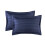 (NAVY BLUE, SINGLE) Stripe Duvet Quilt Cover Set Single Double King 7
