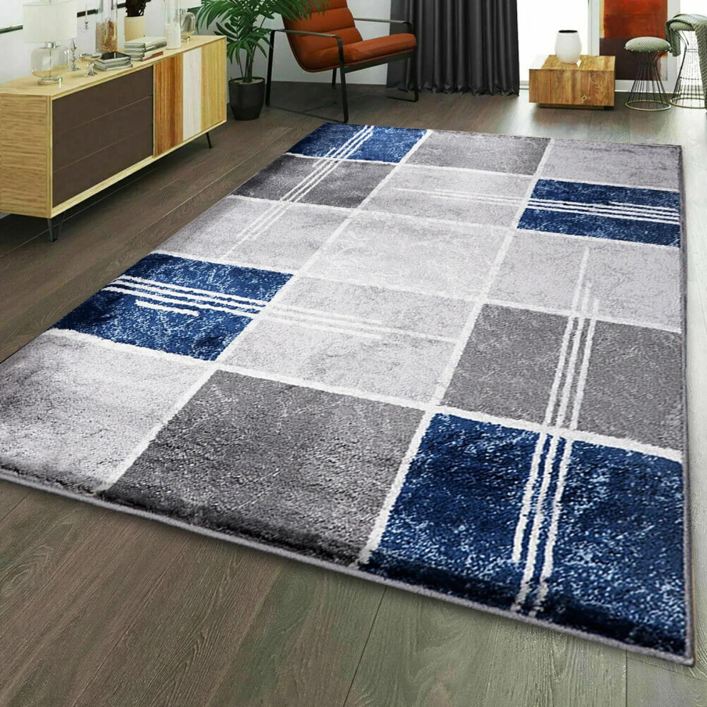 (160 x 230 cm, Blue) Extra Large Area Rugs Living Room Bedroom Carpet