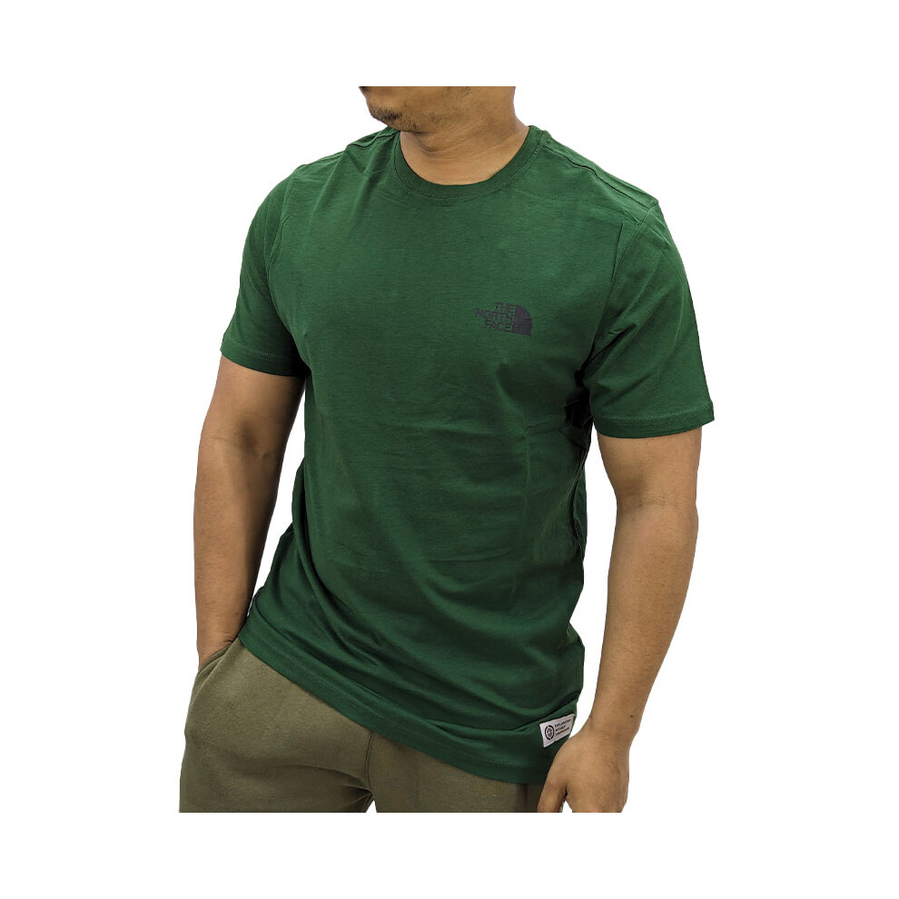 (Forest Green, 3XL) The North Face 009015 Mens Graphic T Shirts