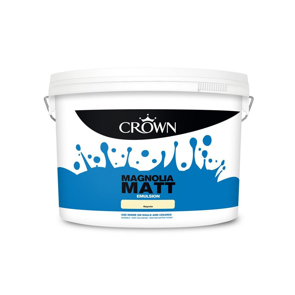 Crown - Non Breatheasy Matt Emulsion 10L - Magnolia