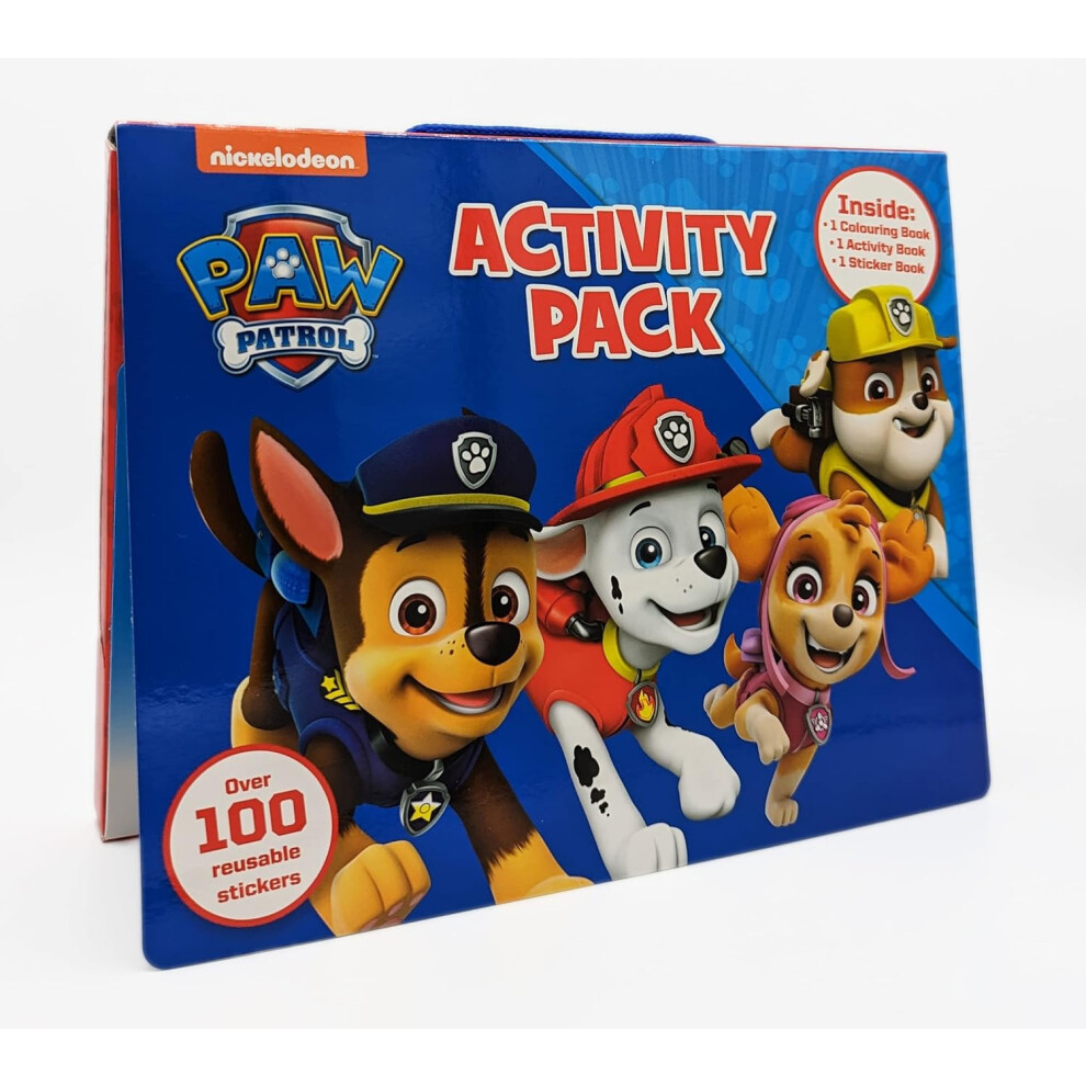 Alligator Publishing Paw Patrol Activity Pack | Travel Games For Kids Including Colouring, Activity, And Sticker Books