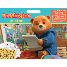 Adventures Of Paddington Artist Pad With Colouring Pages & Stickers