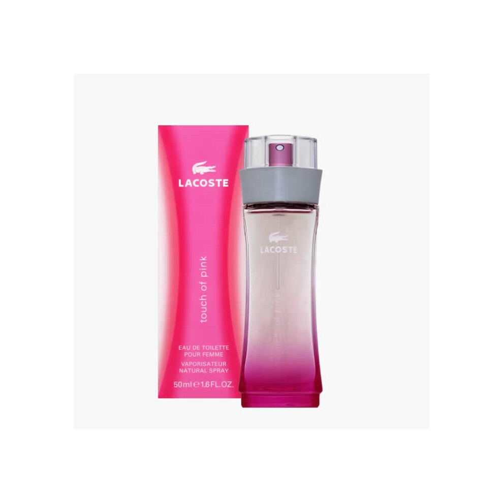 Lacoste Touch Of Pink Eau De Toilette Spray 50ml