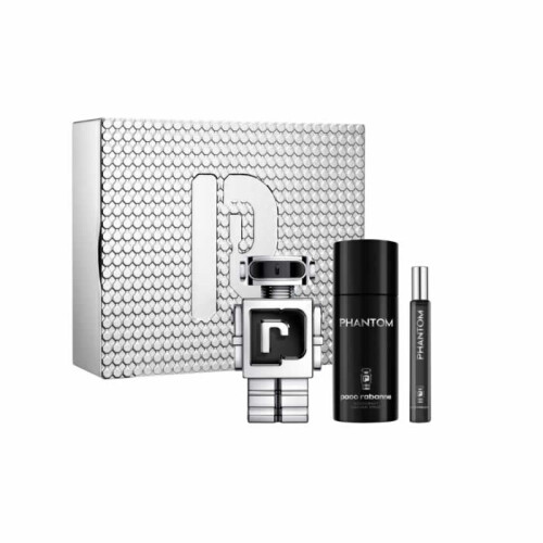 Paco Rabanne Paco Rabanne Phantom Eau De Toilette Spray 100ml Set 3 Pieces
