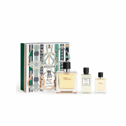 Hermes Terre D'Hermès Eau De Parfum Spray 75ml Set 3 Pieces