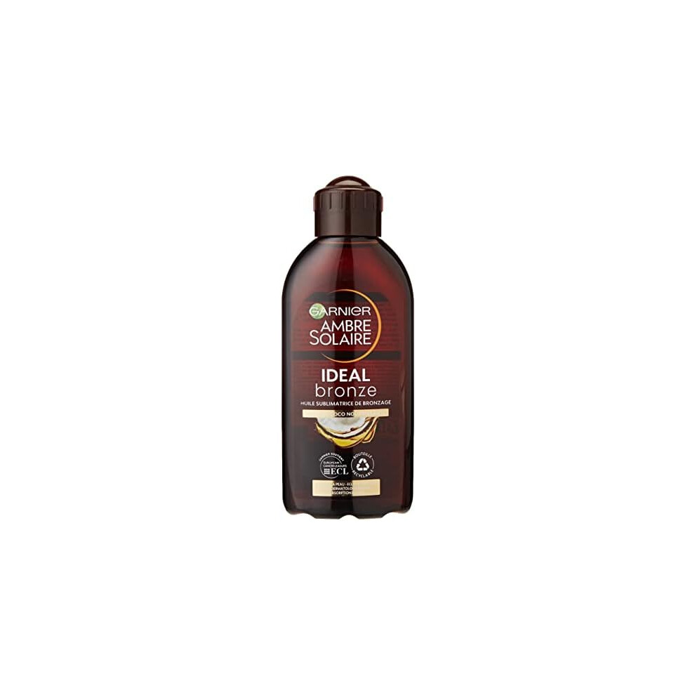 GARNIER - Ambre Solaire - Huile Bronzante Intense aux senteurs de COCO SPF2 - 200ml