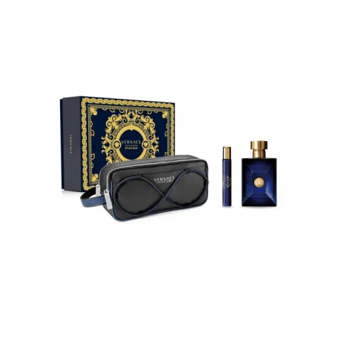 Versace Versace Dylan Blue Eau De Toilette Spray 100ml Set 3 Pieces
