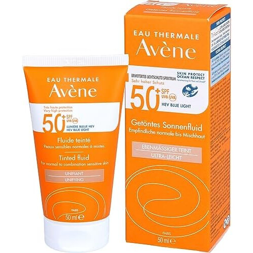 Avène Avne Sun Care SPF50+ Tinted Cream 50ml 1