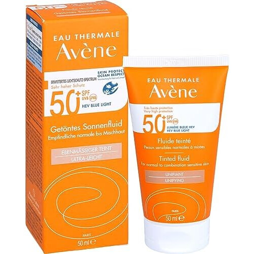 Avène Avne Sun Care SPF50+ Tinted Cream 50ml 2