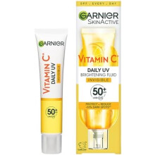 Garnier Sunscreen With SPF50 Anti Imperfection Fluid Prevents & Corrects Sun Damage Invisible and Matte Finsih Pure Active BHA + Niacinamide Da