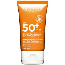 Clarins Youth-protecting Sunscreen Very High Protection Spf50 50ml