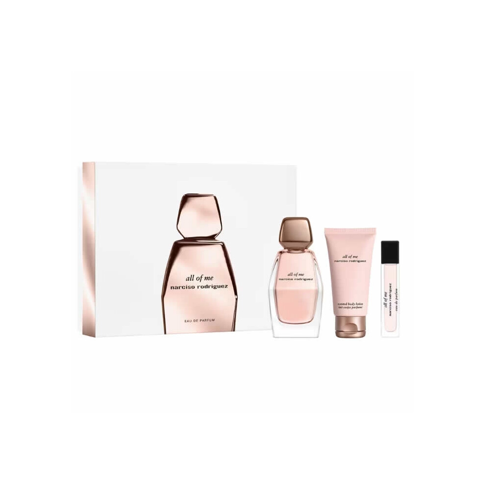 Narciso Rodriguez All Of Me Eau De Parfum Spray 90ml Set 3 Pieces