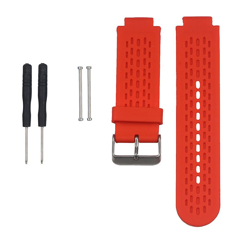 (Red) Silicone Wrist Band Strap For Garmin Approach S2/s4 Gps Golf Watch/ Vivoactive-image-OPC-PDXHP75-NEW
