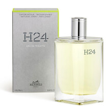 Hermès H24 Eau de Toilette Rechargeable Vaporisateur 175 ml | Parfum Innovant et Naturel pour Homme