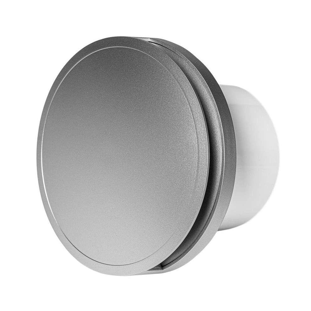 Modern Silent Round Bathroom Extractor Fan 100Mm / 4" 5056517981337