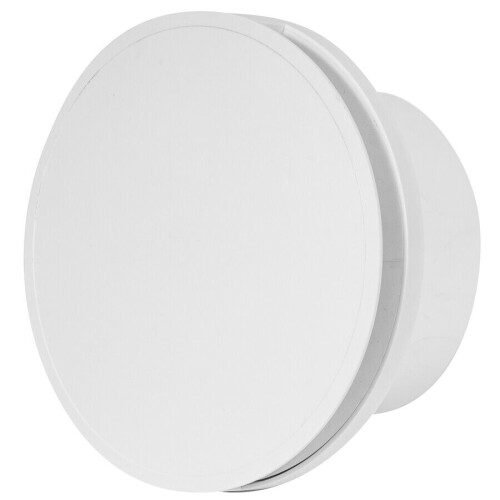 Silent Round Bathroom Fan 150mm / 6" with Timer Sensor