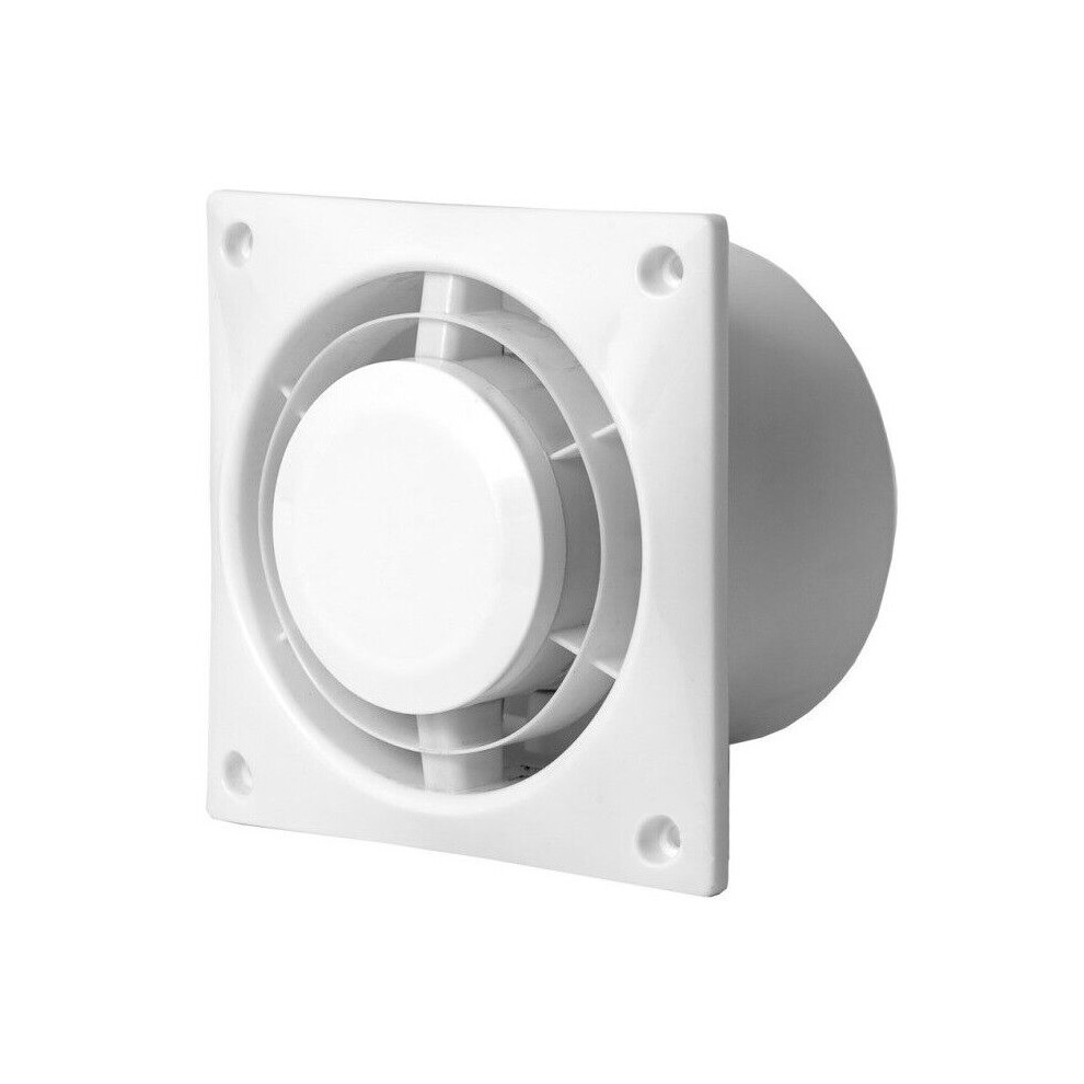 Bathroom Extractor Fan 100Mm Ceiling Or Wall Mounted 5056517983614