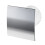 Modern Polished Chrome Bathroom Extractor Fan 100mm with Timer 1