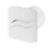 Bathroom Wall Extractor Fan 100mm with Chrome Wave 1
