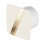 Cream / Gold Bathroom Extractor Fan 100mm with Timer 1