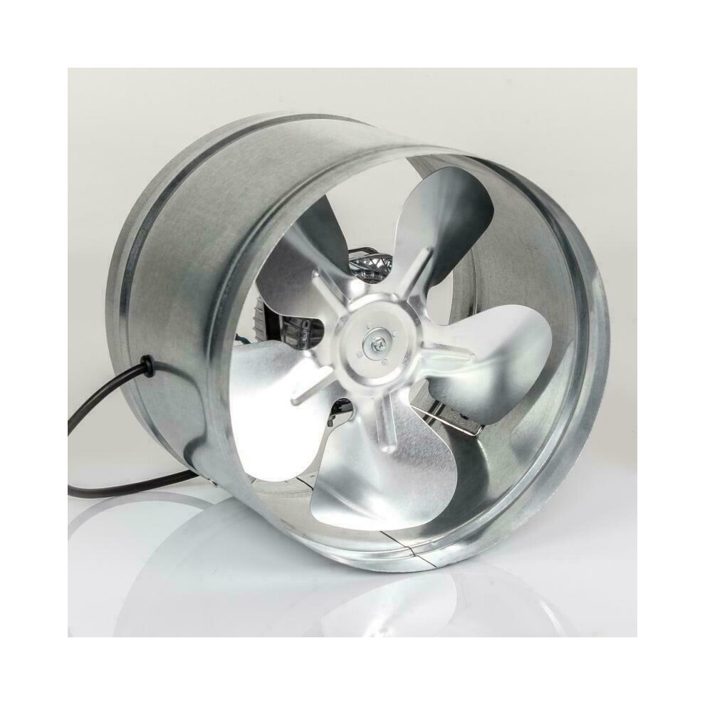 Metal Inline Extractor Fan Industrial Ventilator With 207Mm / 8.15 Size 5056517982037