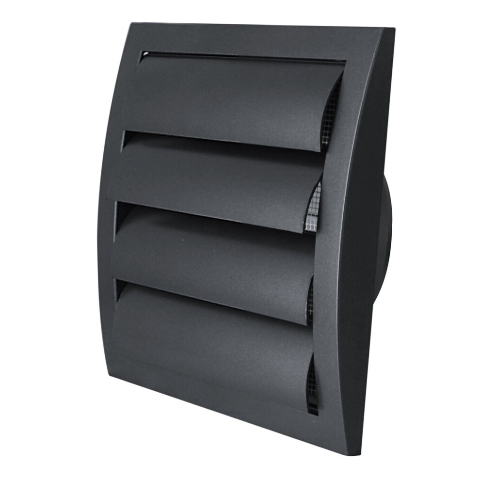 Anthracite Duct Gravity Flaps 190Mm X 190Mm / 125Mm 5056517982747