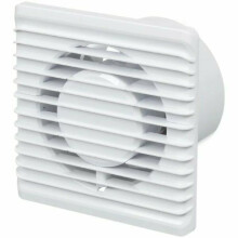 Silent 4-Inch Bathroom & Kitchen Extractor Fan - 100mm, Dual-Application, Sleek Modern Wall Vent