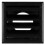 Black Duct Gravity Flaps 190mm x 190mm / 100mm / 4" Vent Cover 2