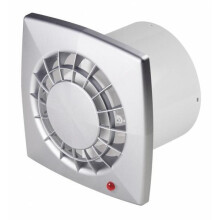 Satin Bathroom & Kitchen Extractor Fan 100mm
