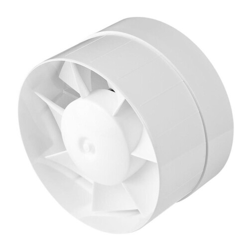 Bathroom Inline Extractor Fan 150mm / 6" with Timer
