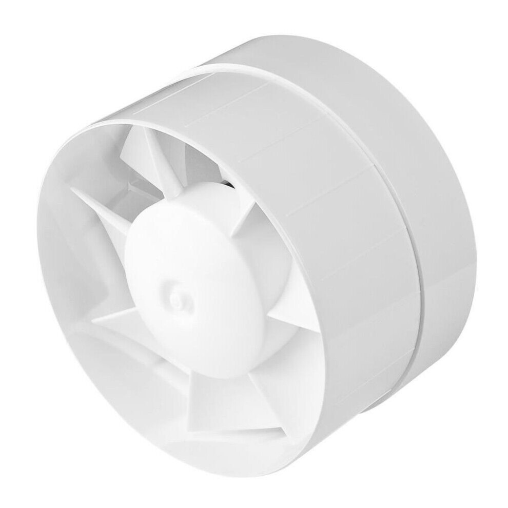 Bathroom Inline Extractor Fan 150Mm / 6" With Timer 5056517982310