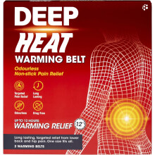 Official DEEP Heat Warming Belt 2pk