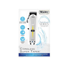 Wahl Haarschneidemaschine Cordless Super Taper weiß/schwarz