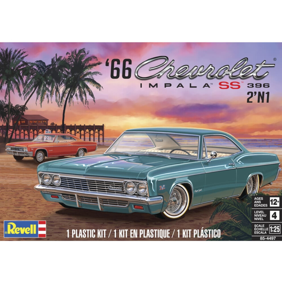 RVM4497 - Revell Monogram 1:25 - 1966 Chevy Impala SS