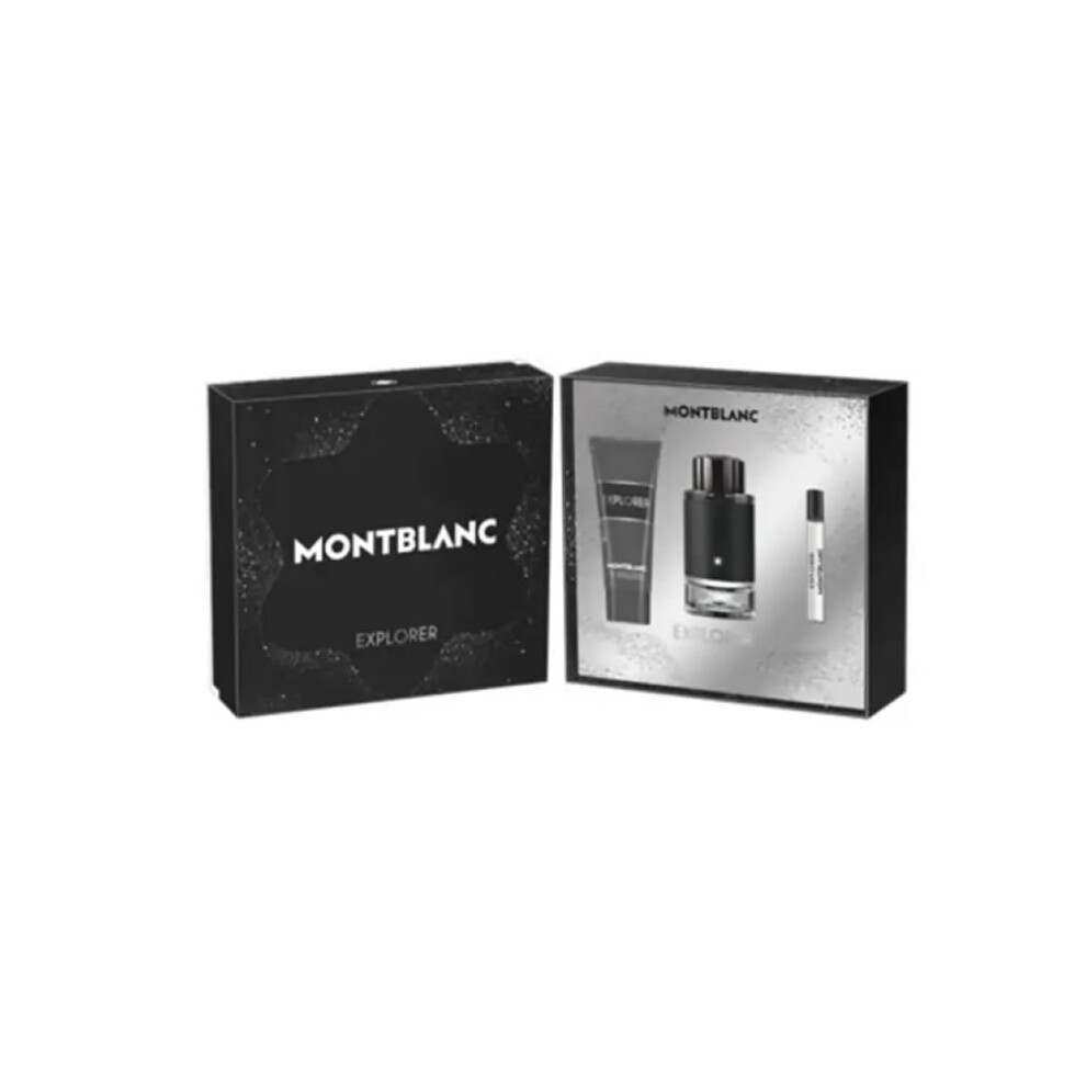 Montblanc Explorer Eau De Perfume Spray 100ml Set 3 Pices