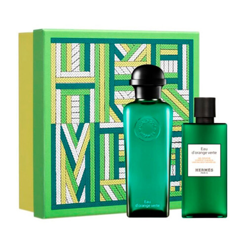 Hermes Hermès Hermes Paris Eau D'orange Verte Eau De Cologne 100ml Spray Gel De Baño 80ml
