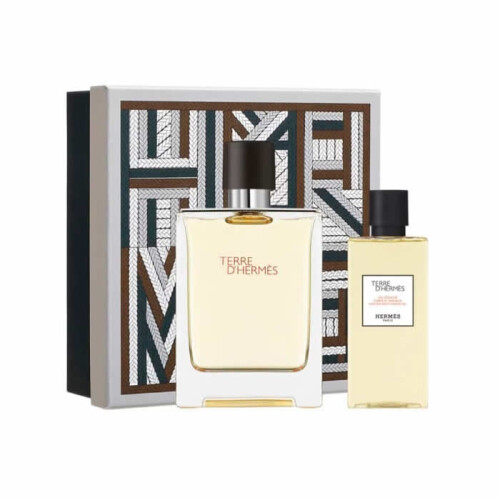 Hermes Hermès Terre D'Hermès Eau De Toilette Spray 100ml Set 2 Pieces