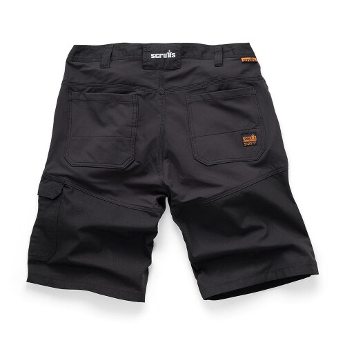 Scruffs Scruffs Trade Flex Shorts Black 36" W T55455 2