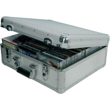 9 Citronic CDA-96 Aluminium 96x CD Compact Disc Flight Carry Storage Case Box