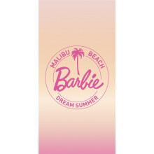 Strandtuch - BARBIE - Malibu Beach - 100% Baumwolle - 70x140 cm - Lebendige Farben