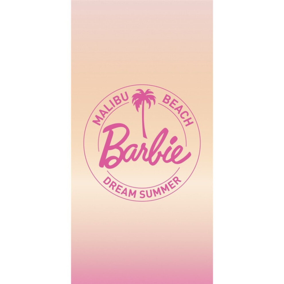 Barbie Doll Bath Beach Towel 140 x 70 cm 100% COTTON