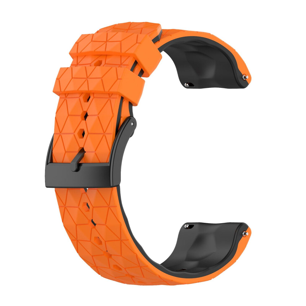(Orange Black) Silicone Watch Band For Suunto 7-image-OPC-PDXHYK2-NEW