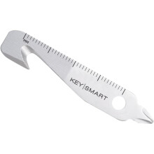 KeySmart Multi-Tool 5-in-1 Keyring Tool Stainless Steel