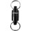 KeySmart KeySmart MagConnect Magnetic Keyring Quick Connect Black 1