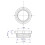 McAlpine S16 McAlpine 1.25"x 1" Trap Inlet Reducer 2