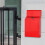 (Red) Mailbox Locking Wall Mounted Comment Drop Box Payments Holder Postbox 2