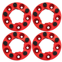 WINCHMAX 30mm Wheel Spacers to fit Land Rover Defender, Disco1, Range Rover Classic RED T1